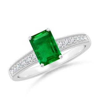 Emerald Cut AAAA Emerald