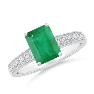 Emerald Cut A Emerald