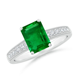 Emerald Cut AAAA Emerald