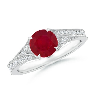 Round AA Ruby