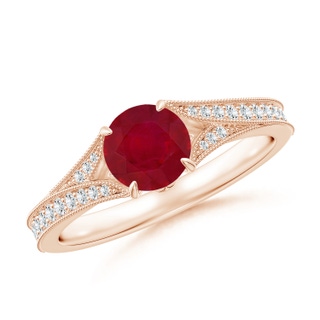 Round AA Ruby