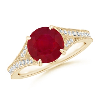 Round AA Ruby