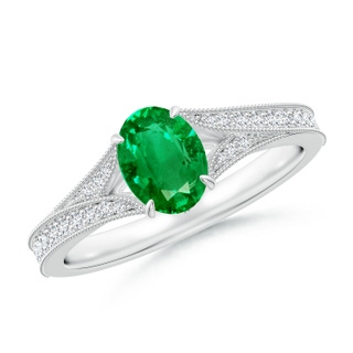 Oval AAA Emerald