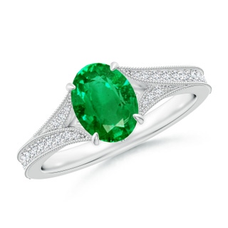 Oval AAA Emerald