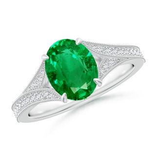 Oval AAA Emerald