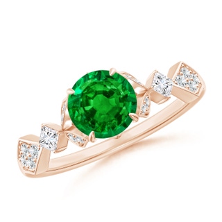 Round AAAA Emerald