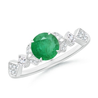 Round A Emerald