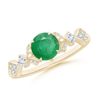 Round A Emerald