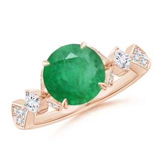 Round A Emerald