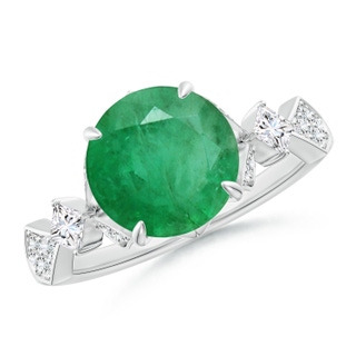 Round A Emerald