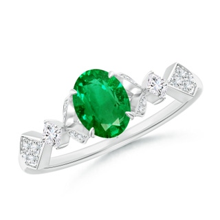 Oval AAA Emerald