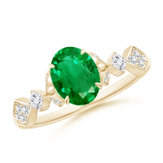 Oval AAA Emerald