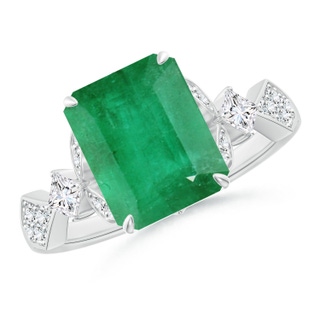 Emerald Cut A Emerald