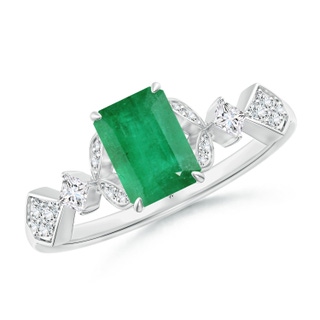 Emerald Cut A Emerald