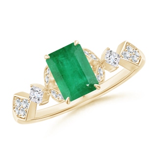 Emerald Cut A Emerald