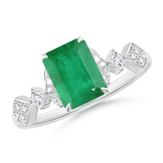 Emerald Cut A Emerald