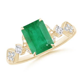 Emerald Cut A Emerald