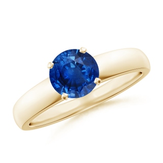 Round AAA Blue Sapphire