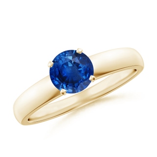 Round AAA Blue Sapphire