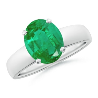 Oval AA Emerald