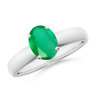 Oval A Emerald