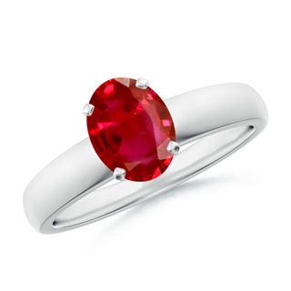 Oval AAA Ruby