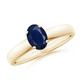 Oval A Blue Sapphire