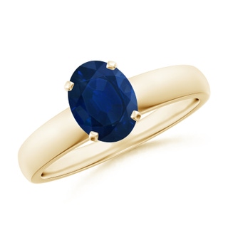 Oval AA Blue Sapphire