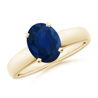Oval AA Blue Sapphire