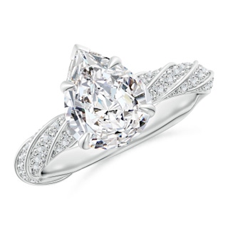 Pear H, SI2 Diamond