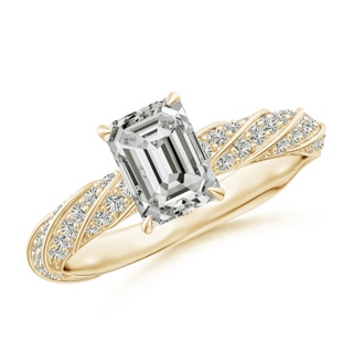 Emerald Cut K, I3 Diamond