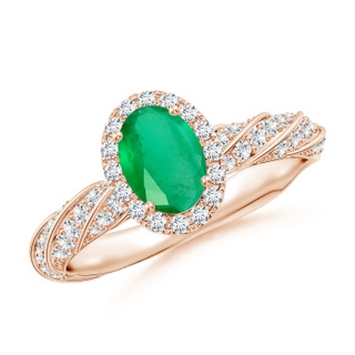 Oval A Emerald