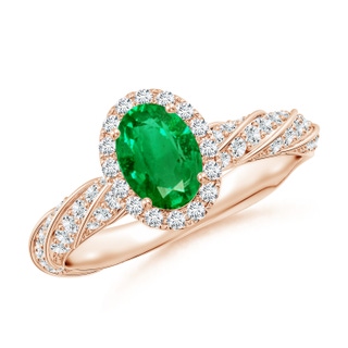 Oval AAA Emerald