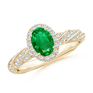 Oval AAA Emerald