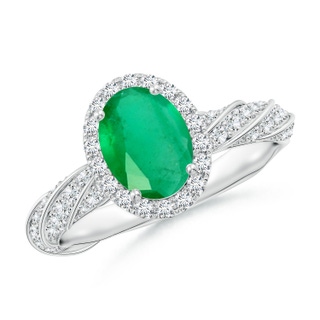 Oval A Emerald