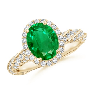 Oval AAA Emerald