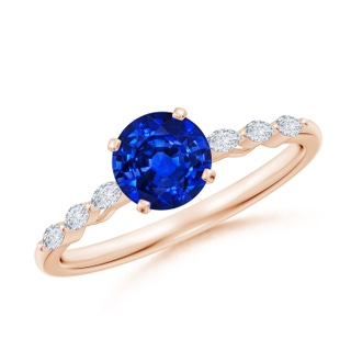 Round AAAA Blue Sapphire