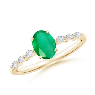 Oval A Emerald