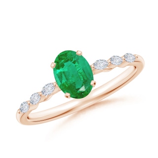 Oval AA Emerald