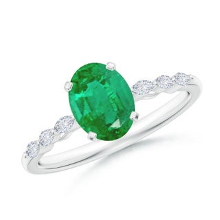 Oval AA Emerald