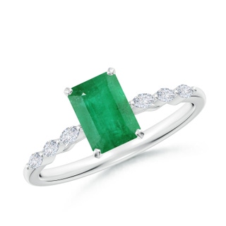 Emerald Cut A Emerald