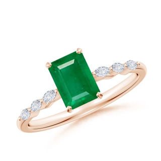 Emerald Cut AA Emerald