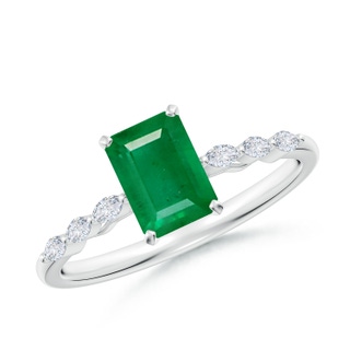 Emerald Cut AA Emerald