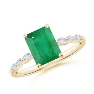 Emerald Cut A Emerald