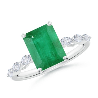 Emerald Cut A Emerald