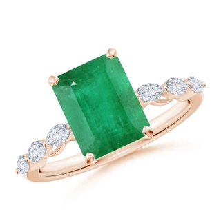 Emerald Cut A Emerald