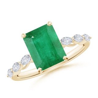 Emerald Cut A Emerald