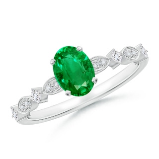 Oval AAA Emerald