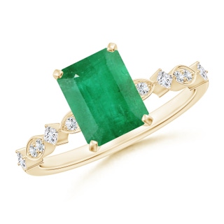 Emerald Cut A Emerald