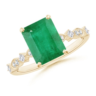 Emerald Cut A Emerald